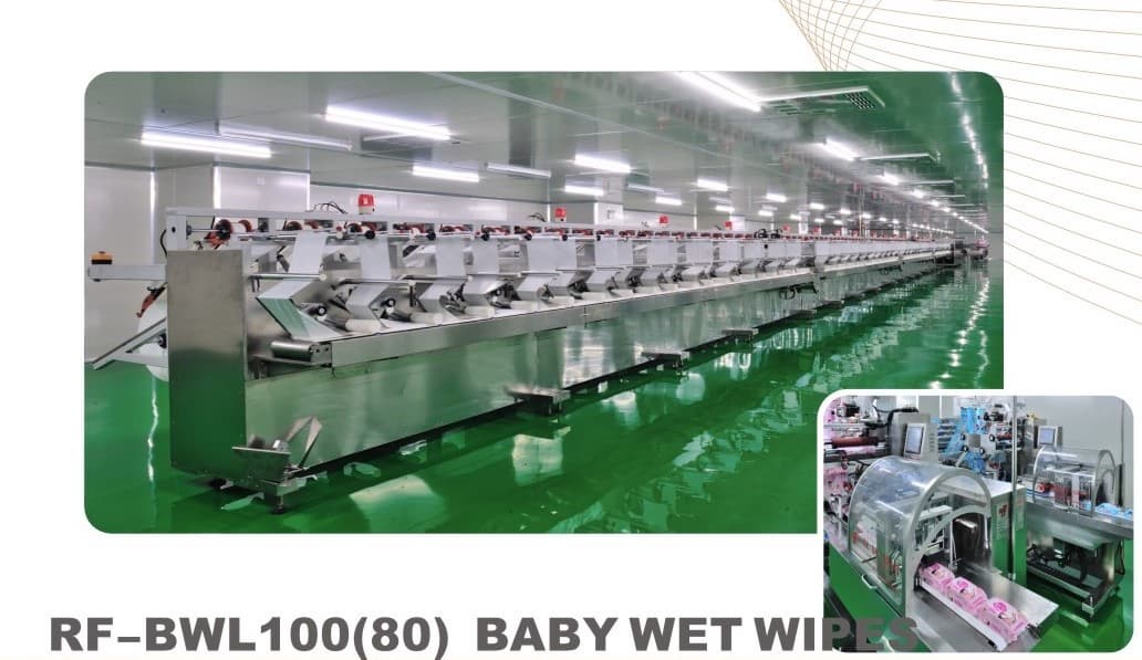 RF_BWL100_80_ Baby Wet Wipes Production Line
